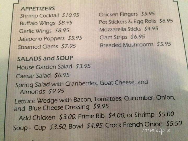 White Pine Inn - Greeley, PA menu_pic