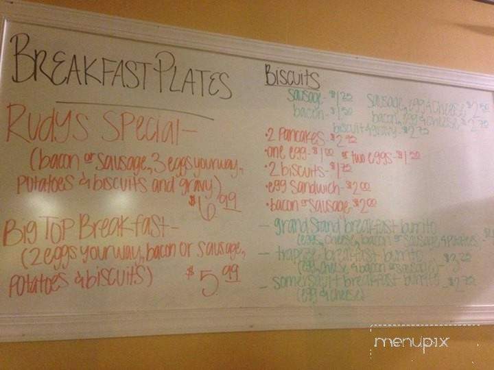 Rudy's - Greenbrier, TN menu_pic