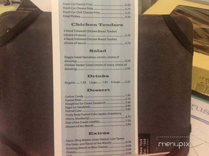 Rudy's - Greenbrier, TN menu_pic