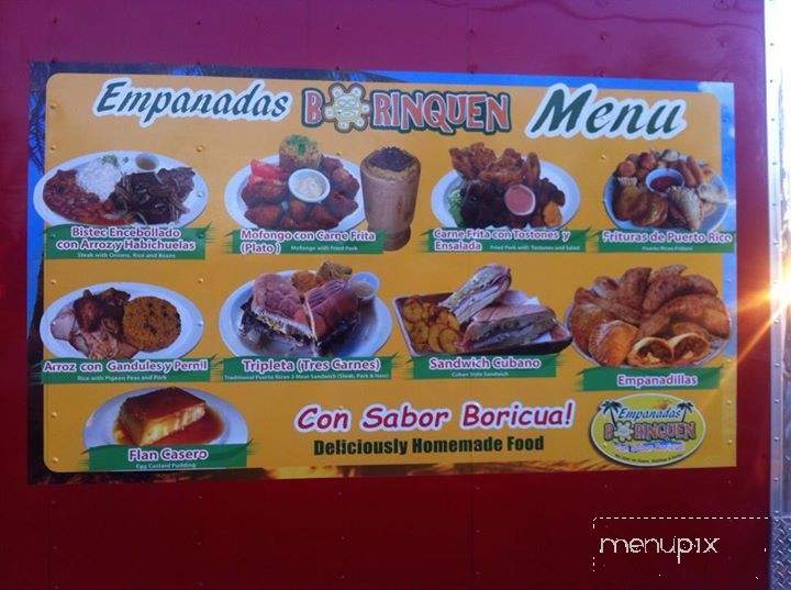 Empanadas Borinquen - Greensboro, NC menu_pic