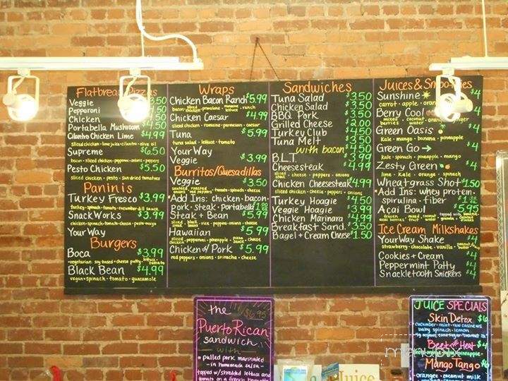 Snack Works - Greenville, SC menu_pic