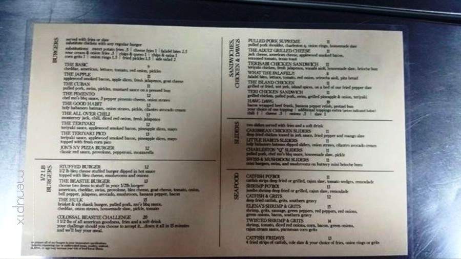 Flat - Greenville, SC menu_pic
