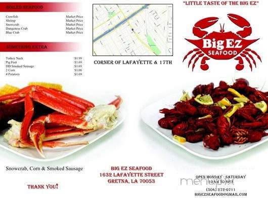 /380341309/Big-Ez-Seafood-Gretna-LA - Gretna, LA