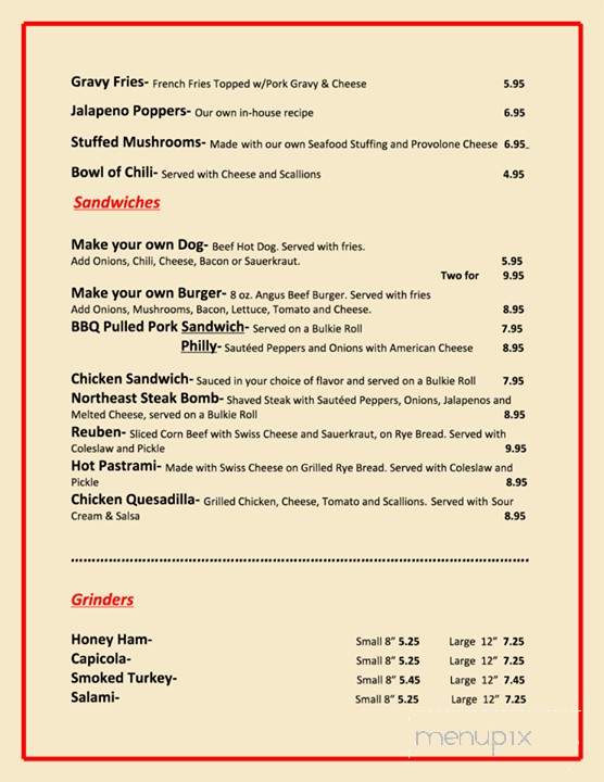 Northeast Wings - Groton, CT menu_pic