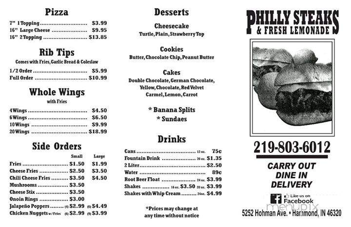 /380321870/Philly-Steak-and-Lemonade-Hammond-IN - Hammond, IN