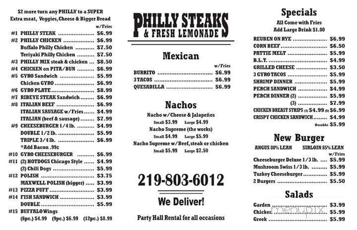 /380321870/Philly-Steak-and-Lemonade-Hammond-IN - Hammond, IN