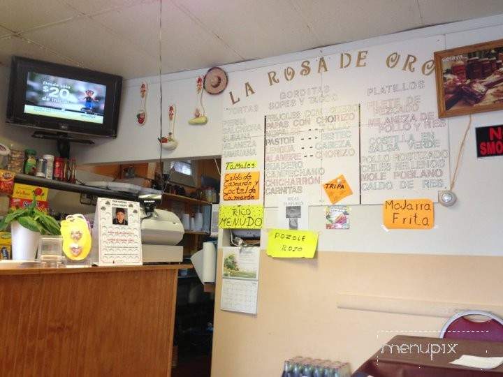 La Rosa de Oro - Hammonton, NJ menu_pic