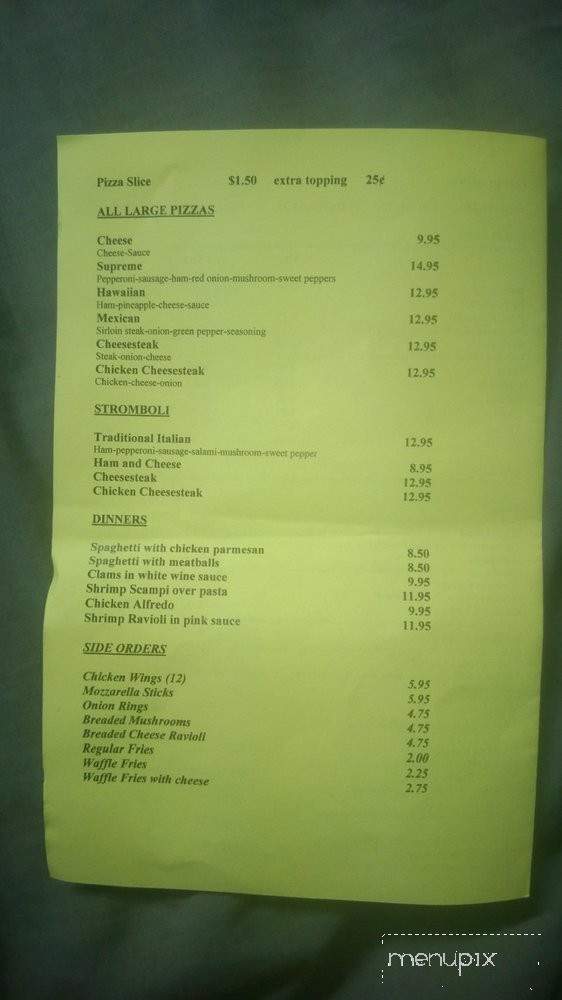 Aleco's Steak & Hoagie - Harrisburg, PA menu_pic