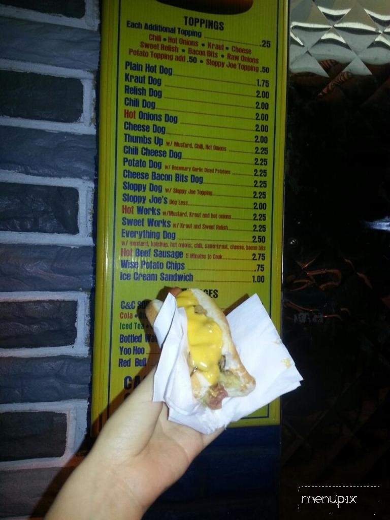 Hot Dog Hut - Harrison, NJ menu_pic
