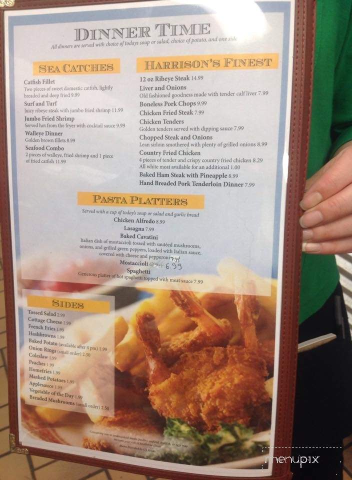Harrison Family Restaurant - Harrison, OH menu_pic