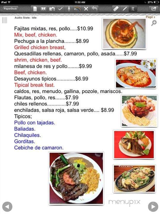 Shelly's Food, Comida Latina - Henrico, VA menu_pic