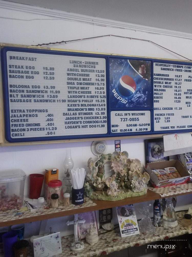 Heavenly Burgers - Highland Springs, VA menu_pic