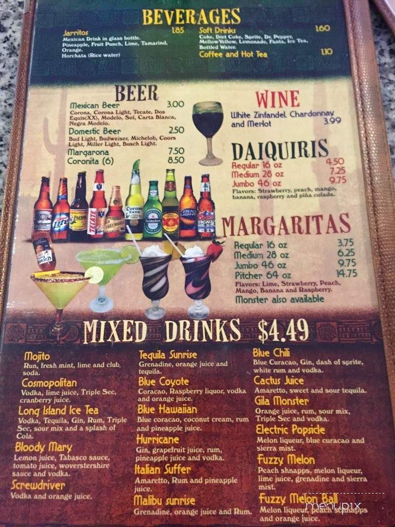 El Agave - Holdrege, NE menu_pic