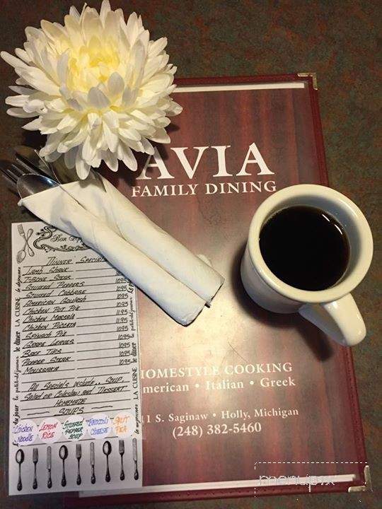 Avia Family Dining - Holly, MI menu_pic