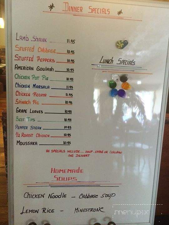 Avia Family Dining - Holly, MI menu_pic