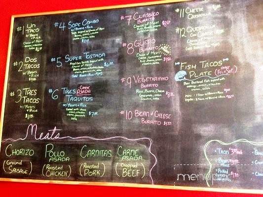 Zaratez Mexicatessen - Honolulu, HI menu_pic