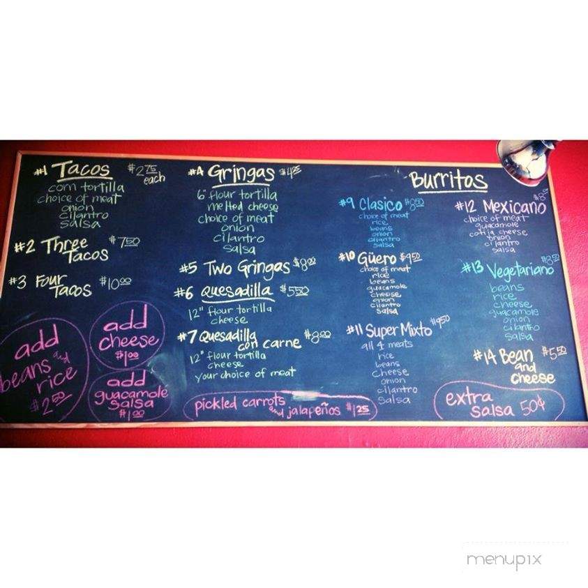 Zaratez Mexicatessen - Honolulu, HI menu_pic