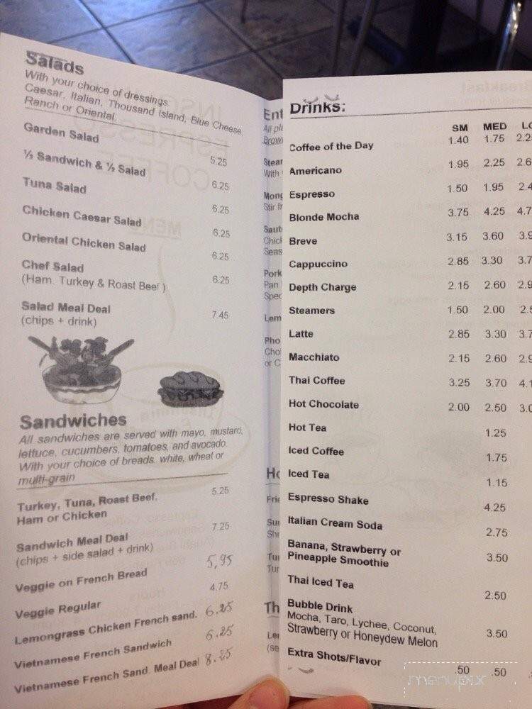 Insomnia - Honolulu, HI menu_pic
