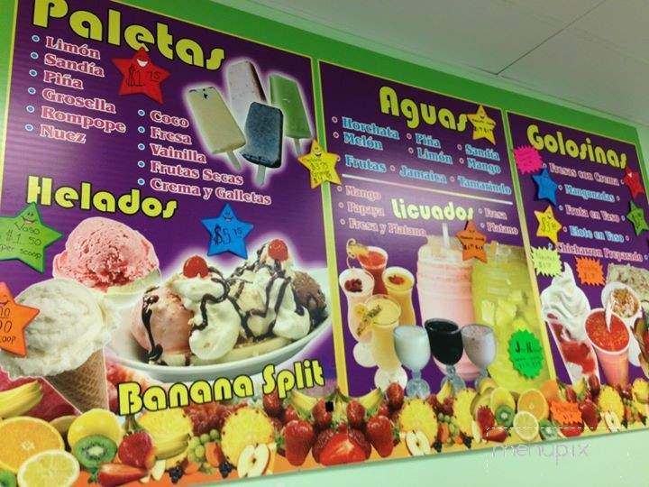 La Sabrosita Paleteria Y Neveria - Houston, TX menu_pic