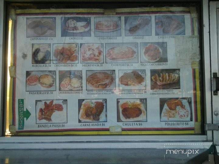 El Paisa BBQ - Houston, TX menu_pic