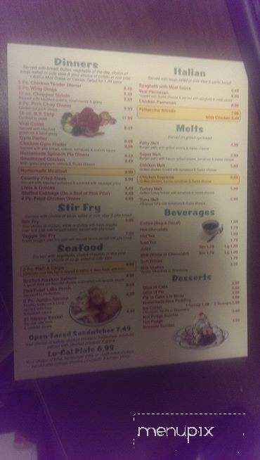 George's Coney & Grill - Howell, MI menu_pic