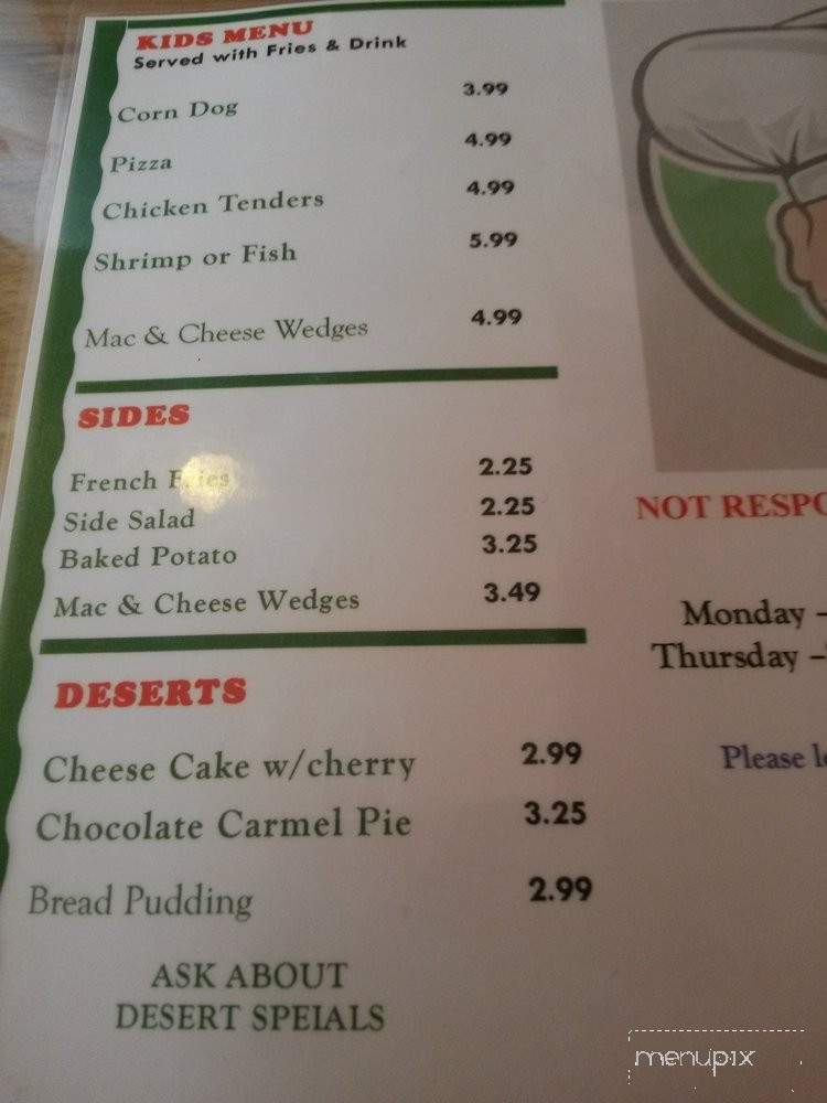 Rizzo's - Independence, LA menu_pic