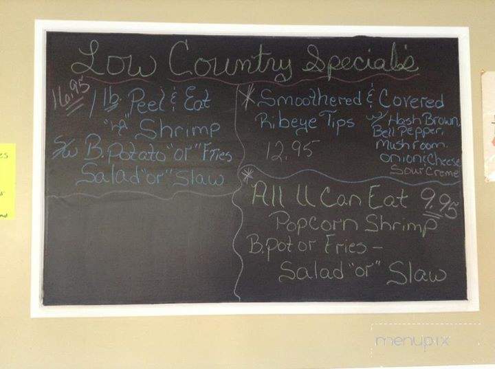 Flo's Diner - Jacksonboro, SC menu_pic