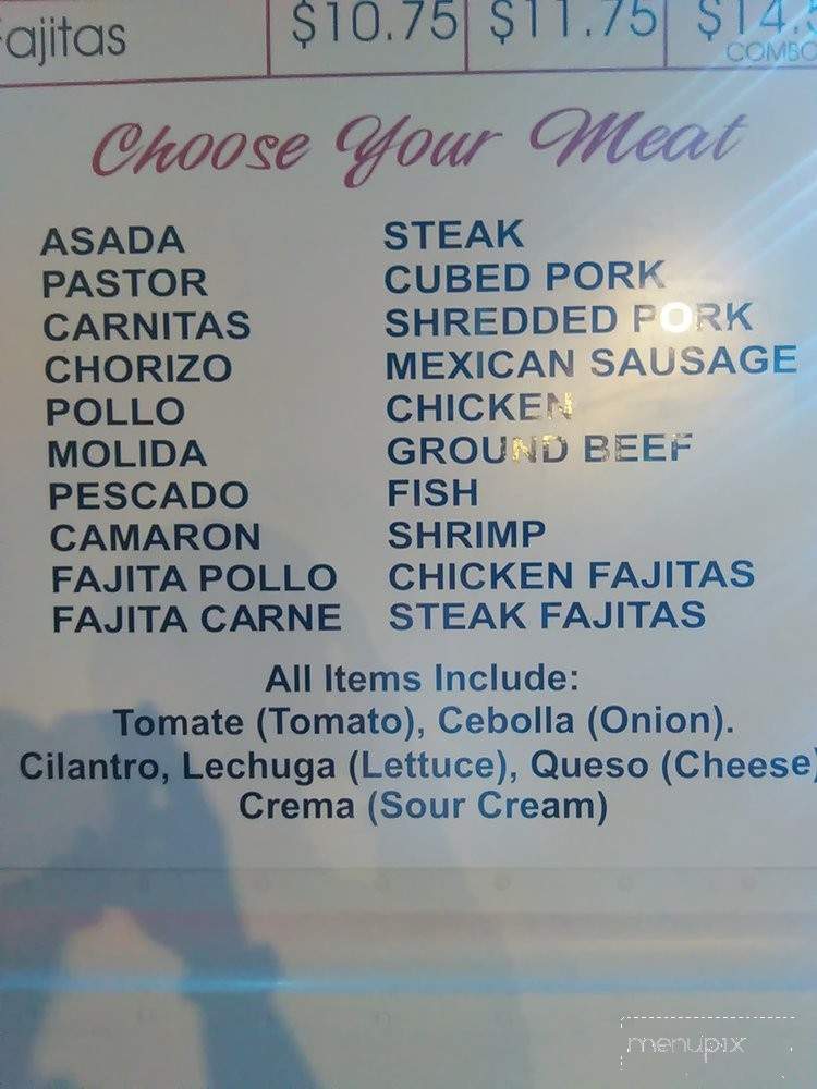 Mr. Taco Food Truck - Jacksonville, FL menu_pic