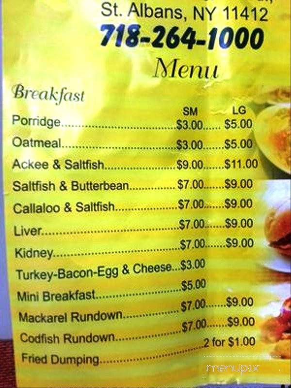 B & R Spice Restaurant - Saint Albans, NY menu_pic