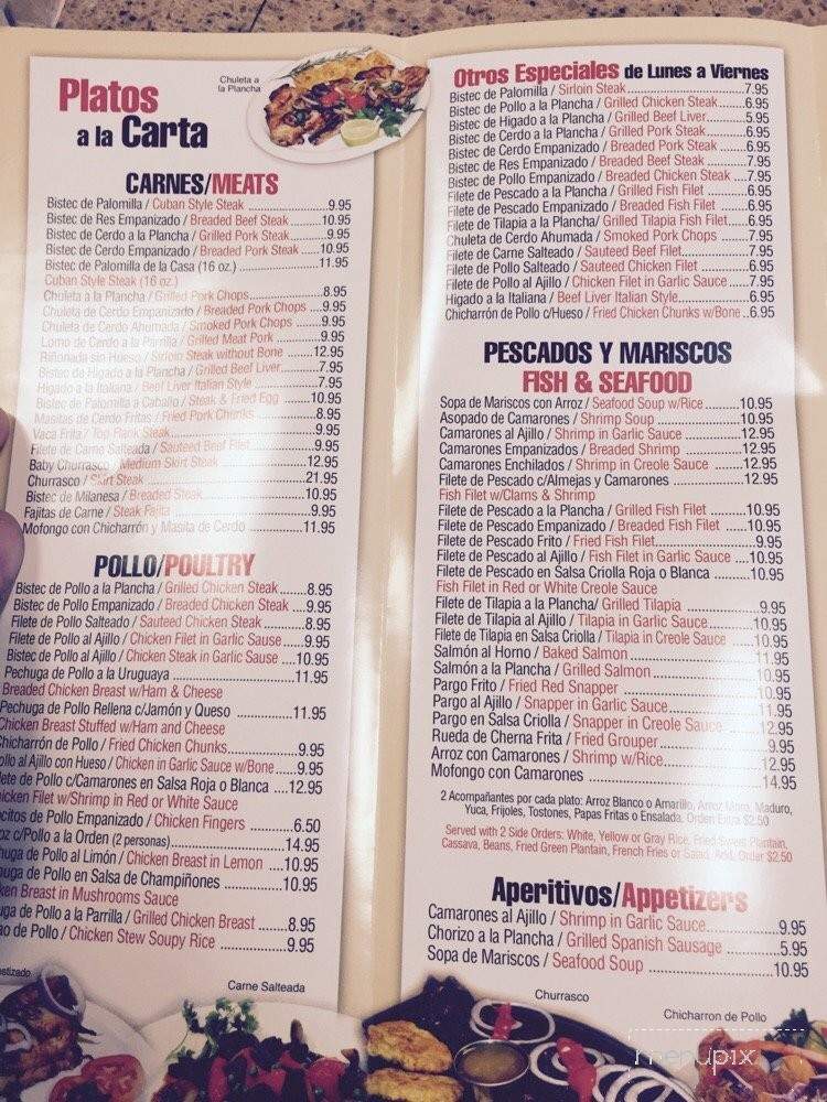 Pio Pio - Jersey City, NJ menu_pic