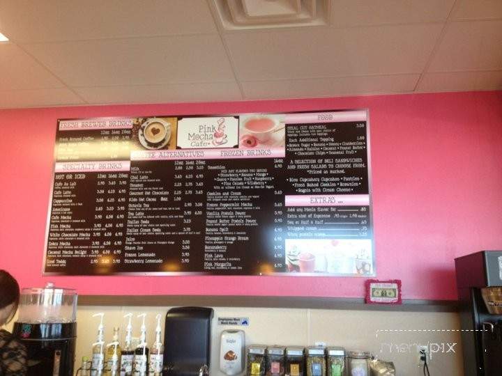 Pink Mocha Cafe - Kailua Kona, HI menu_pic