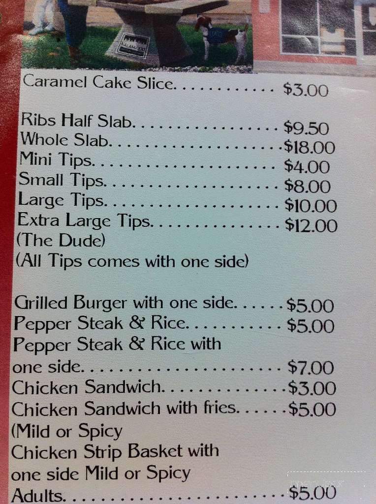 Tnt a Touch of Soul - Kalamazoo, MI menu_pic