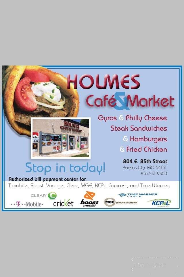 Holmes Cafe & Market - Kansas City, MO menu_pic