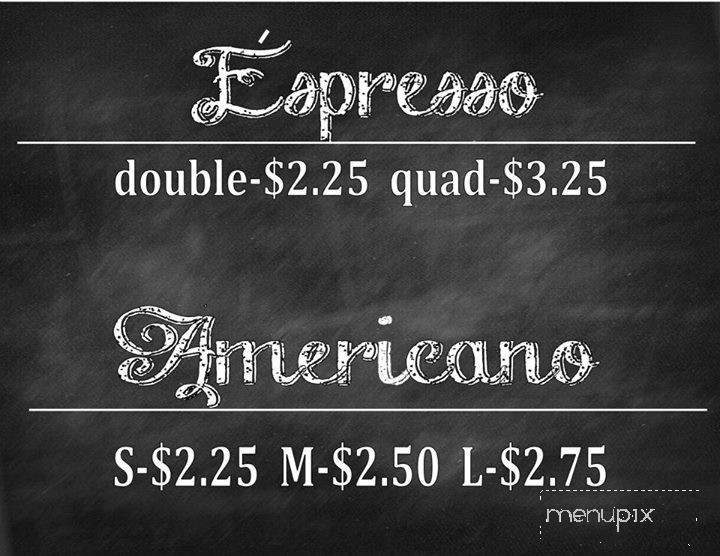Common Ground Coffee House - Kingsburg, CA menu_pic