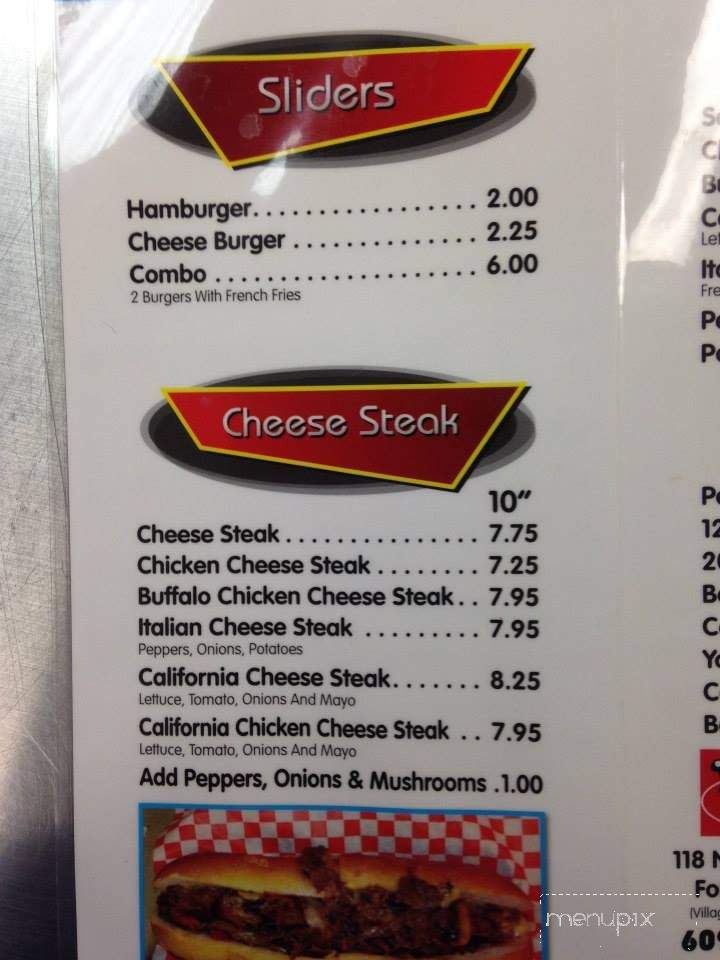 Dewey's Dogs - Lacey Township, NJ menu_pic