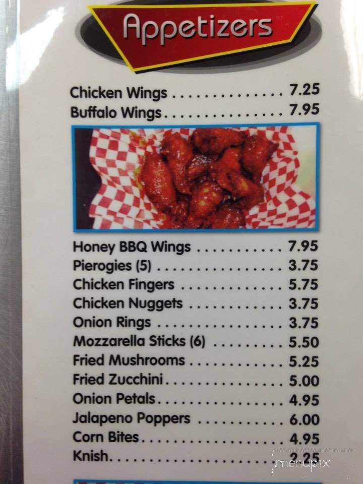 Dewey's Dogs - Lacey Township, NJ menu_pic