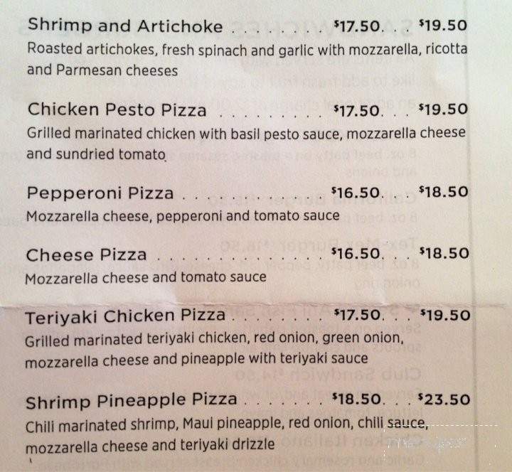Ohana Grill & Bar - Lahaina, HI menu_pic