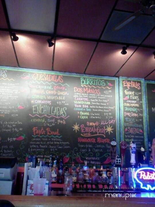 Pablo's Burrito Cantina - Lake George, NY menu_pic