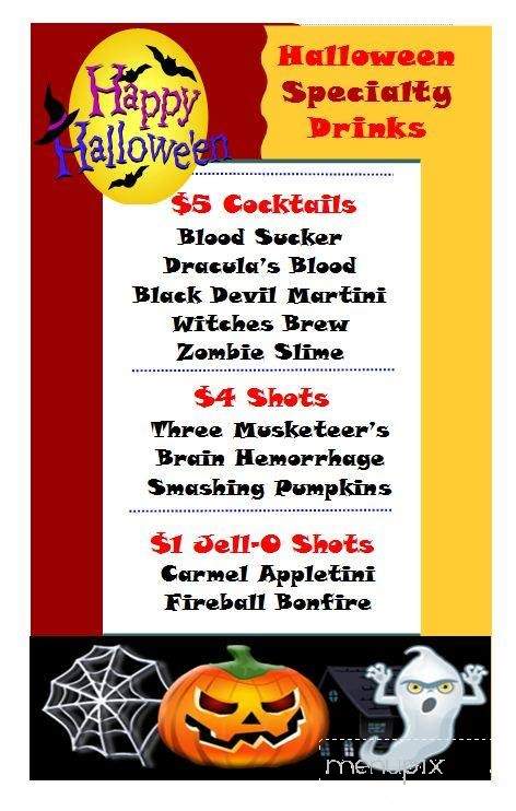 Shiner's Bar and Grill - Lakeland, MN menu_pic