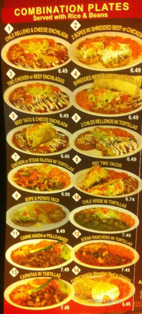 La Lomita Mexican Grill - Lakeside, CA menu_pic