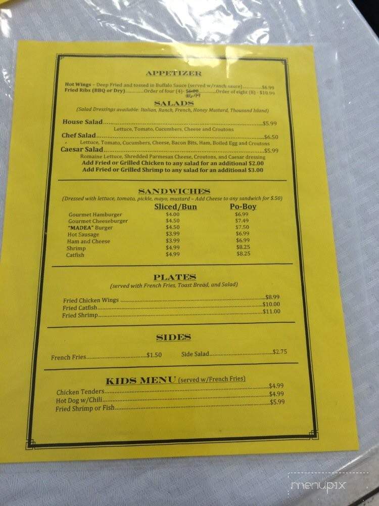 Laplace Southern Kitchen - Laplace, LA menu_pic