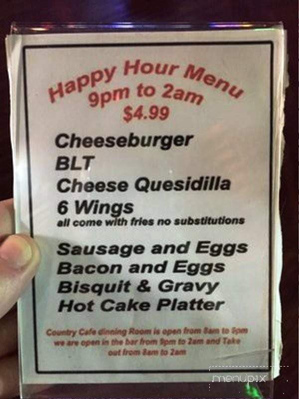 Bounty Tavern - Las Vegas, NV menu_pic