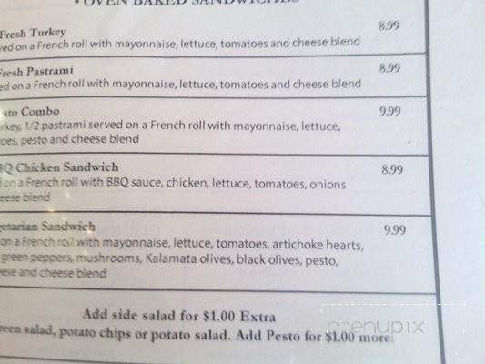 Pizza Gourmet - Las Vegas, NV menu_pic