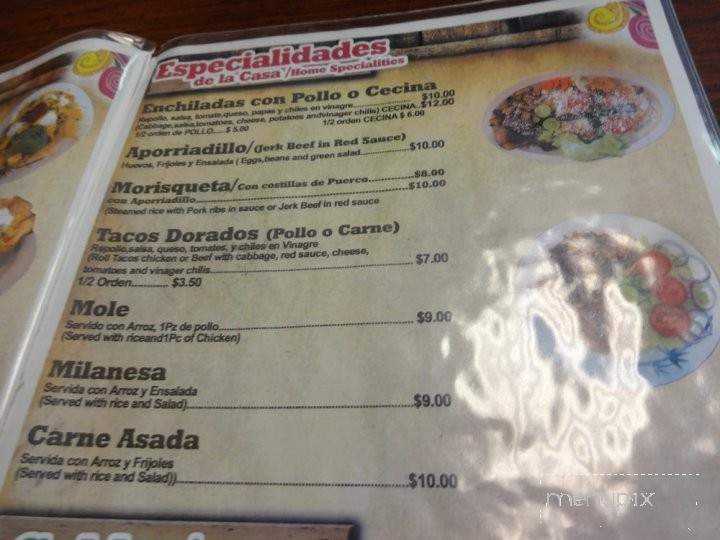 Antojitos Estilo Michoacan - Las Vegas, NV menu_pic