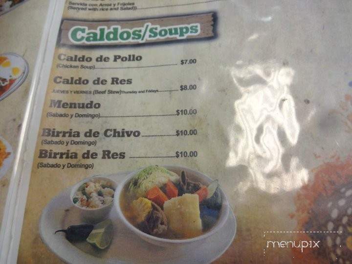 Antojitos Estilo Michoacan - Las Vegas, NV menu_pic