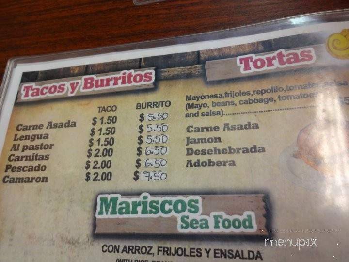 Antojitos Estilo Michoacan - Las Vegas, NV menu_pic