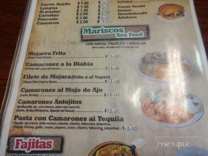 Antojitos Estilo Michoacan - Las Vegas, NV menu_pic