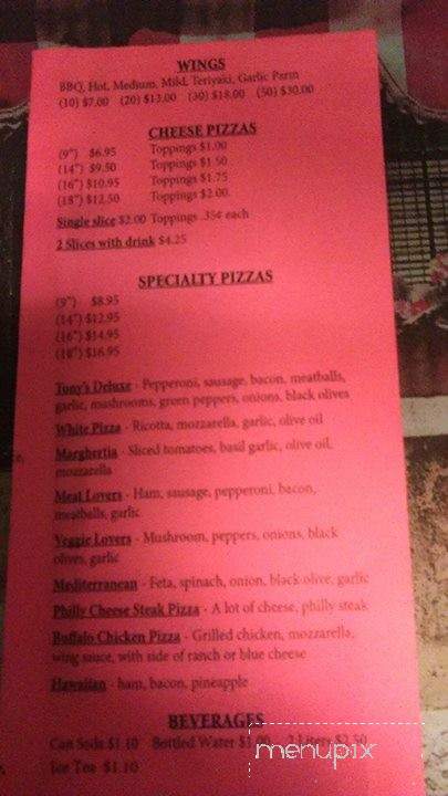 Bada Bing Pizza - Leesburg, FL menu_pic