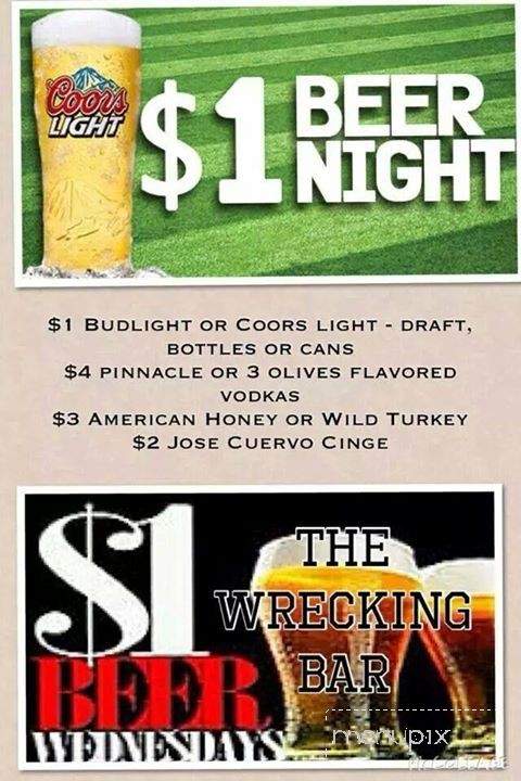 /380327036/Wrecking-Bar-and-Grill-Menu-Lemoore-CA - Lemoore, CA