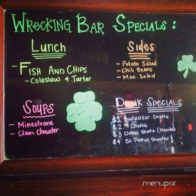 /380327036/Wrecking-Bar-and-Grill-Menu-Lemoore-CA - Lemoore, CA